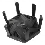 Asus Router RT-AXE7800 AX7800 Tri-Band WiFi 6E AiMesh 2.5GbE/Gigabit Preto