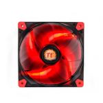 Thermaltake Air Cooling Riing 12 led Red 120x120x25 Case Fan Black/red - CL-F017-PL12RE-A