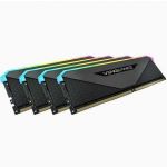 Memória RAM Corsair Dimm 32GB DDR4-3600 Quad-kit Black, CMN32GX4M4Z360 - CMN32GX4M4Z3600C18