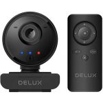 Delux Webcam DC07 C/ Micro Black - DC07-B