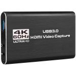 Placa de Captura de Vídeo/Áudio USB3.0 HDMI 4K - 54995