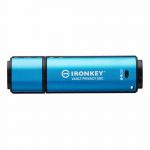 Kingston 64GB Usb-c Ironkey Vault Privacy 50C AES-256 Encrypted, Fips 197
