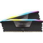 Memória RAM Corsair 32GB DDR5 5200MHZ 2X16GB DIMM RGB BLACK HEATSPREADER RGB LED 1.25V