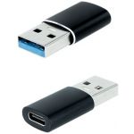 Nanocable USB-A 3.1 Macho - USB-C Fêmea - 10.02.0012