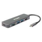 D-Link Hub 6-in-1 Usb-c With Hdmi/card Reader/power