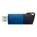 Kingston 64GB USB3.2 Gen 1 Datatraveler Exodia M (black + Blue) - 2 Pieces