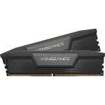 Memória RAM Corsair DDR5, 6000MT/s 64GB 2x32GB Dimm, Unbuffered, 40-40-40-77, Std Pmic, Xmp 3.0, Vengeance DDR5 Black Heatspreader, 1.35V