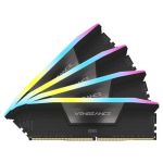 Memória RAM Corsair DDR5, 5600MT/s 64GB 4x16GB Dimm, Unbuffered, 36-36-36-76, Std Pmic, Xmp 3.0, Vengeance Rgb DDR5 Black Heatspreader, Black Pcb, 1.25V, for Intel 700 Series