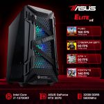 Switch Technology Desktop Gaming Elite V4 Powered By Asus I7-13700KF 32GB 1TB Ssd Rtx 3070 - Elite_v4