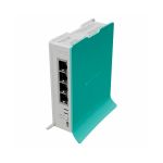 MikroTik Router hAP ax Lite Branco/Azul