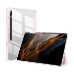 Capa Flip para Samsung Galaxy Tab S8 Ultra 2022 14.6 X900 X906 DX Toby Pink
