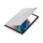 Capa Flip para Samsung Galaxy Tab A8 2021 10.5 Cover Prateado