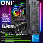 Chip7 Computador Gaming - Amd Ryzen 7 5800X Rtx 4080 16GB 32GB Ram