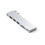 Satechi Hub USB-C Pro Slim 6K 60Hz 100W Silver