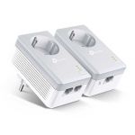 TP-Link AV600 TL-PA4022P Kit 2-port Passthrough Powerline Starter Kit - TL-PA4022PKIT