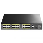 Cudy Switch FS1026PS1 24 Portas 10/100Mbps + 2 Portas Gigabit UnManaged PoE+ SFP