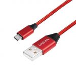 Logilink Cabo USB a Macho - Micro-usb B Macho 30cm (vermelho) - CU0151