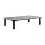 Gembird Base para Monitor MS-TABLE-01 Retangular Ajustável Preto