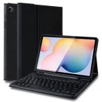 Capa Flip Teclado para Samsung Galaxy Tab S6 Lite 10.4'' P615 Keyboard TP SC Pen Black