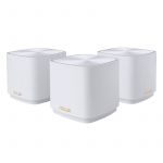 Sistema Wi-Fi Mesh ASUS ZenWiFi XD4 Plus AX1800 Branco (Pack 3) - 90IG07M0-MO3C40