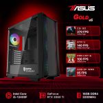 Switch Technology Desktop Gaming Gold V5 Powered By Asus i5-12400F 16GB 500GB SSD RTX 3060 Ti