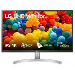 Monitor LG 27" 27UL500P-W LED IPS UHD 4K Preto