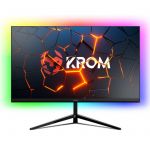Monitor Krom Kertz RGB 23.8" LED FullHD 200Hz Compatível com G-Sync