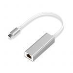PcCom Essential Conversor USB-C para Ethernet Gigabit 25cm