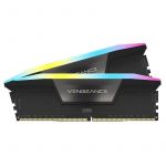 Memória RAM Corsair Vengeance RGB DDR5 6400MHz 64GB (2x32GB) CL32 Pretas