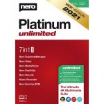 Nero Platinum Unlimited 7 em 1 Suite Licença Permanente 1 PC Dowload Digital