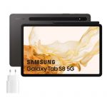 Samsung Galaxy Tab S8 5G 8GB/256GB 11'' Cinzento Escuro + Carregador 25W