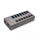 I-Tec Carregador USB 3.0 Charging HUB 7port + Power Adapter 36 W