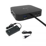 I-Tec USB-C HDMI DP Docking Station with Power Delivery 100 W + I-Tec Universal Charger 100 W
