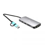 I-Tec USB 3.0 USB-C/Thunderbolt 3x Display Travel Nano Dock with LAN + Power Delivery 100 W