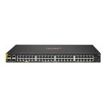 HP Aruba 6100 48G Class4 PoE 4SFP+ 370W Managed L3 Gigabit Ethernet Power over Ethernet 1U Black
