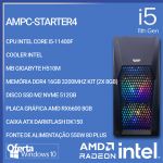 Assismática AMPC-STARTER4 Intel Core i5 11400F RX 6600 8GB - AMPC-STARTER4