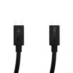 I-Tec Thunderbolt 3/4 and USB4 Class Cable 40 Gbps 100W Power Delivery USB-C Compatible 150cm