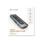 Targus HyperDrive 6-in-1 USB-C Media Hub 625 Mbit/s Cinzento
