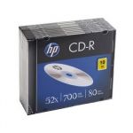 HP CD+R 80Min 700MB 52x Slim Case Pack 10