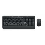 Teclado Logitech MK540 Advanced - Conjunto de e Rato - sem Fios - 2.4 Ghz - Alemão 920-008675 - 920-008675