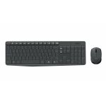 Teclado Logitech MK235 - Conjunto de e Rato - sem Fios - 2.4 Ghz - Alemão 920-007905 - 920-007905