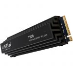 SSD Crucial T700 1TB PCIe Gen5 NVMe M.2 com Disipador Térmico