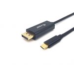 Cabo Equip USB-C p/ DisplayPort M/M 4K/60Hz 3m Preto - 133428