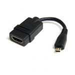 Startech Conversor micro-HDMI Macho -> HDMI Femea - 12cm