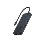 Rapoo Adaptador Multiport USB-C 12 em 1 Cinzento