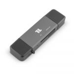 1Life cr: 2in1 USB-A/C - Leitor de cartões SD / Micro SD - 1IFECR2IN1USBAC