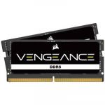Memória RAM Corsair So-dimm 32GB DDR5-4800 Black CMSX32GX5M2A4800 - CMSX32GX5M2A4800C40