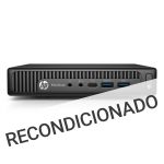 HP ProDesk 600 G3 MiniPC i5-7400T 8Gb 240Gb SSD W10Pro (Recondicionado Grade A)