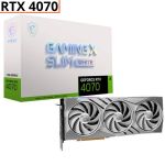 MSI GeForce RTX 4070 GAMING X SLIM White Edition 12GB GDDR6 DLSS3