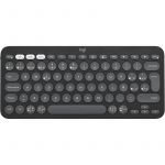 Teclado Logitech Pebble Keys 2 K380s Bluetooth Multi-Dispositivo Grafite (Espanhol)